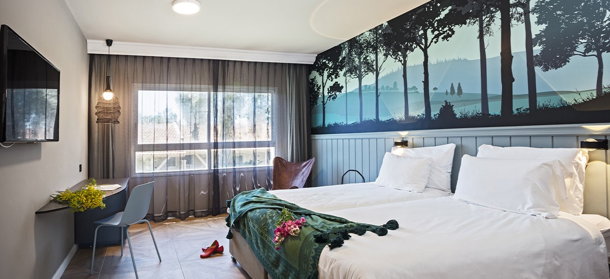 חדר סופיריור גישה לגינה | מלון ניר עציון