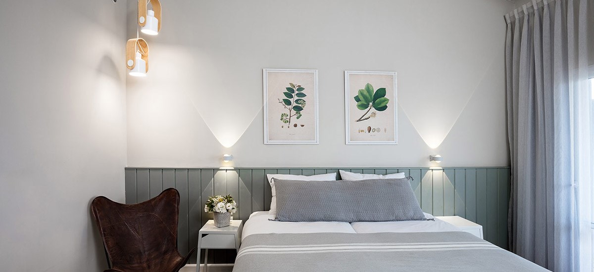 סופיריור גארדן עם מרפסת דק - מיטה מפנקת | מלון ניר