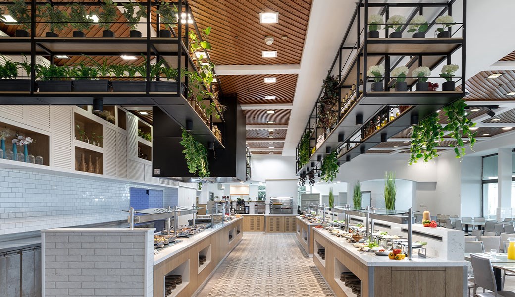 חדר אוכל  | מלון ניר עציון